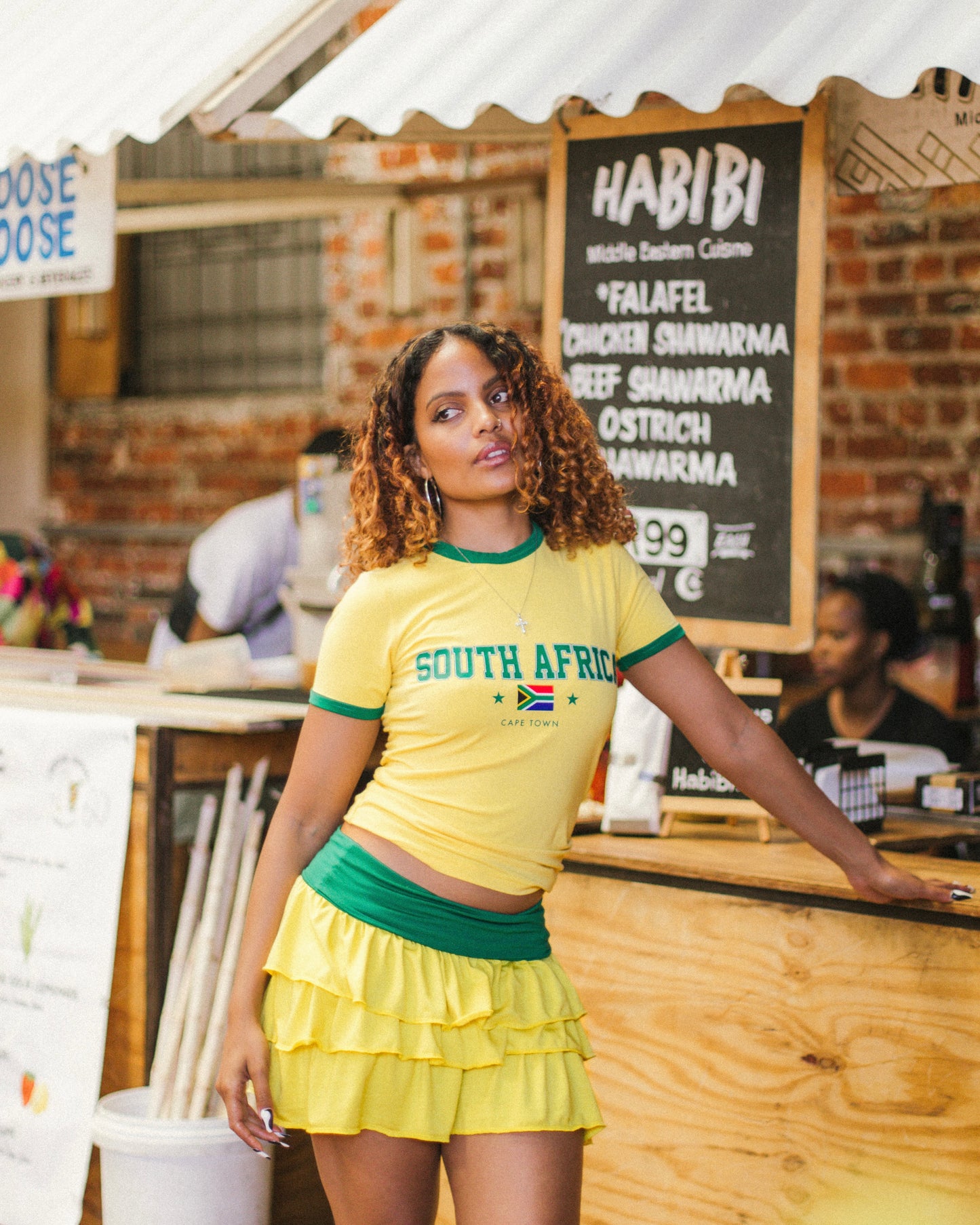 SA Tee - Yellow