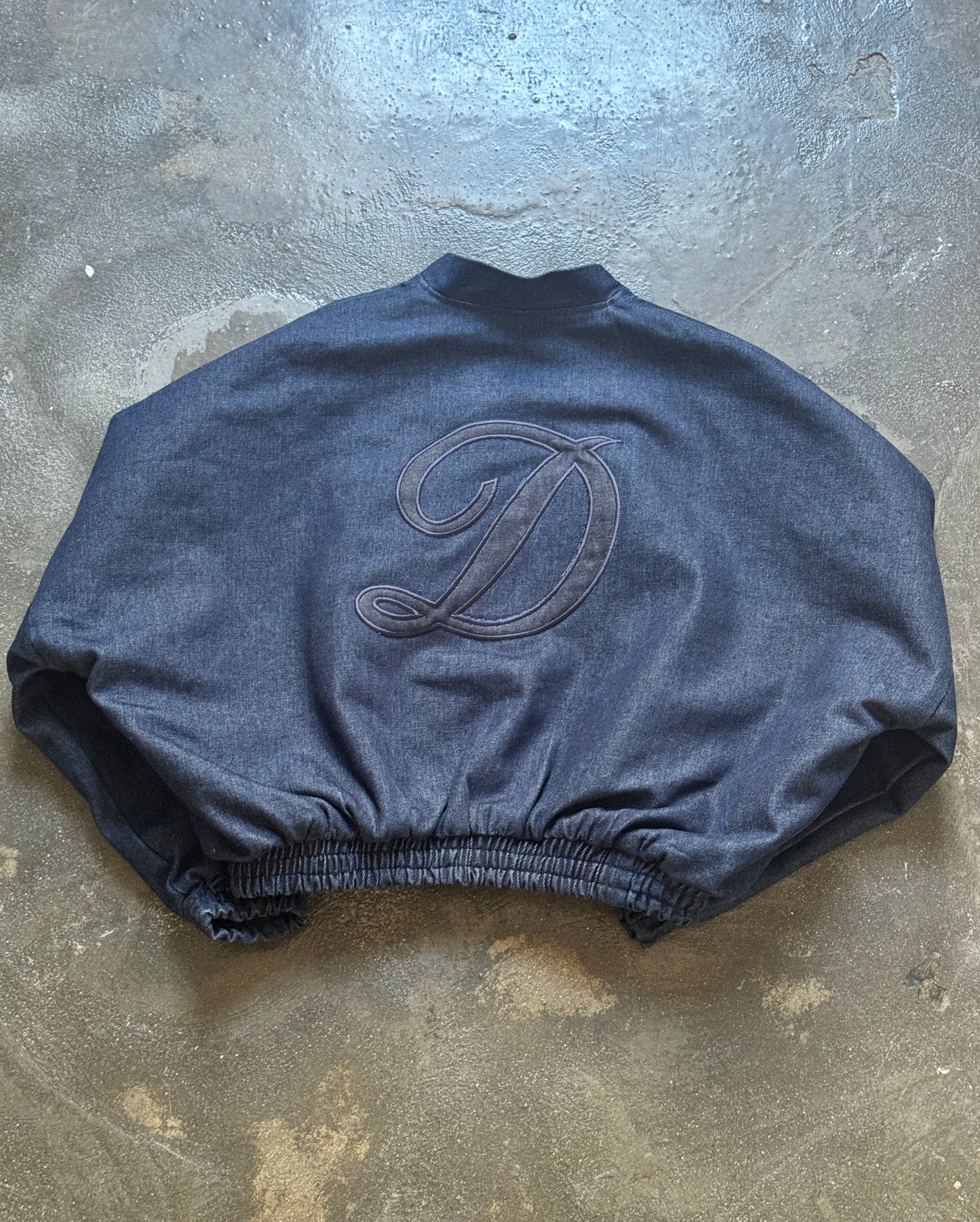 Flight Mode Bomber Jacket - Denim